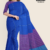 Royal Blue Handloom Cotton Saree FC1495
