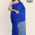 Royal Blue Handloom Cotton Saree FC1499