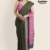 Olive Green Handloom Cotton Saree FC1760