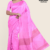 Bright Pink Handloom Silk Saree JS3285
