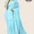Sky Blue Handloom Cotton Saree DC3437