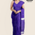 Purple Handloom Cotton Saree DC3438