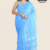 Light Blue Handloom Cotton Saree DC3441