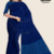 Royal Blue Handloom Cotton Saree DC3442