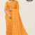 Mustard Handloom Cotton Saree DC3443