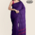 Purple Handloom Cotton Saree DC5006