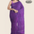 Purple Handloom Cotton Saree FC1035
