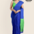 Royal Blue Handloom Cotton Saree FC1063