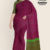 Magenta Handloom Cotton Saree FC1091