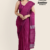 Magenta Handloom Cotton Saree FC1164