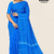 Cobalt Blue Handloom Cotton Saree FC1211