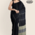 Black Handloom Cotton Saree FC1288