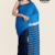 Blue Handloom Cotton Saree FC1365