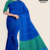 Royal Blue Handloom Cotton Saree FC1481