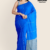 Cobalt Blue Handloom Cotton Saree FC1500