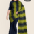 Black Green Handloom Cotton Saree FC1560