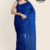 Royal Blue Handloom Cotton Saree FC1678