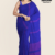 Royal Blue Handloom Cotton Saree FC1872