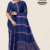 Navy Blue Handloom Cotton Saree FC1935