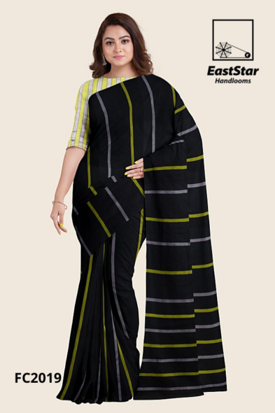Black Handloom Cotton Saree FC2019 Black Handloom Cotton Saree FC2019