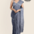 Slate Grey Handloom Cotton Saree FC2083