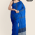 Royal Blue Handloom Cotton Saree FC2274