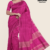 Magenta Handloom Silk Saree JS3429