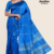 Cobalt Blue Handloom Silk Saree JS3430