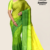 Green Yellow Handloom Silk Saree JS3445