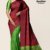 Maroon Green Handloom Silk Saree JS3457
