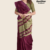 Maroon Wine Handloom Silk Saree JS3461