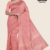 Soft Pink Handloom Silk Saree JS3497