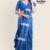 Blue Handloom Silk Saree JS3521