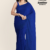 Royal Blue Handloom Cotton Saree DC3351