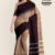 Maroon Dark Beige Handloom Cotton Saree DC3478
