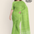 Light Lime Green Handloom Cotton Saree DC3491