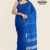 Royal Blue Handloom Cotton Saree FC1003