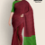 Maroon Handloom Cotton Saree FC1045