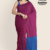 Magenta Handloom Cotton Saree FC1060