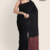 Black Handloom Cotton Saree FC1070