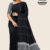 Black Handloom Cotton Saree FC1090