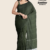 Olive Green Handloom Cotton Saree FC1119