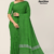 Bright Green Handloom Cotton Saree FC1159
