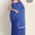 Royal Blue Handloom Cotton Saree FC1204