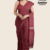 Maroon Handloom Cotton Saree FC1215