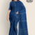 Light Navy Blue Handloom Cotton Saree FC1233