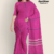Magenta Handloom Cotton Saree FC1240