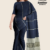 Navy Blue Handloom Cotton Saree FC1283