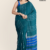 Teal Green Handloom Cotton Saree FC1350