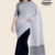 Black Grey Handloom Cotton Saree FC1370